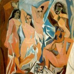 Les demoiselles d\'Avignon de Pablo Picasso