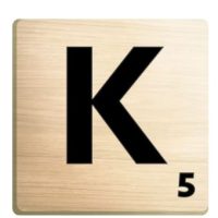 Un cas difficile ; placer son k au scrabble